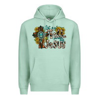 Seafoam let me tell you about my jesus Premium Hoodie - RacoonDesign