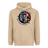 Mushroom american patriot Heavyweight Hoodie - linhVisuals