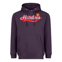 Plum hardee's Heavyweight Hoodie - linhVisuals