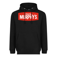 Black papa murphy's Heavyweight Hoodie - linhVisuals