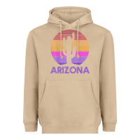Mushroom arizona   vintage retro cactus souvenir gift t shirt Heavyweight Hoodie - linhVisuals
