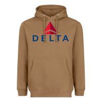 Toasted Coconut DELTA Heavyweight Hoodie - linhVisuals