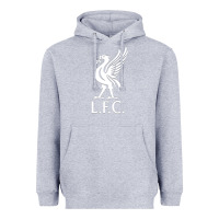 Heather Grey LIVERPOOL CLUB Heavyweight Hoodie - linhVisuals