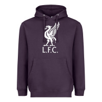 Plum LIVERPOOL CLUB Heavyweight Hoodie - linhVisuals