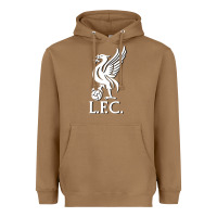 Toasted Coconut LIVERPOOL CLUB POPULAR Heavyweight Hoodie - linhVisuals