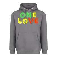 Storm reggae colors t  shirtone love reggae lovers pattern t  shirt Heavyweight Hoodie - linhVisuals