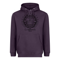 Plum universite paris la sorbonne Heavyweight Hoodie - linhVisuals