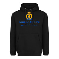 Black auntie anne's Heavyweight Hoodie - linhVisuals
