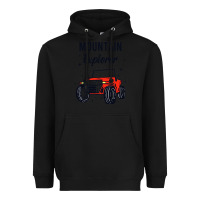 Black mountain explorer Heavyweight Hoodie - linhVisuals