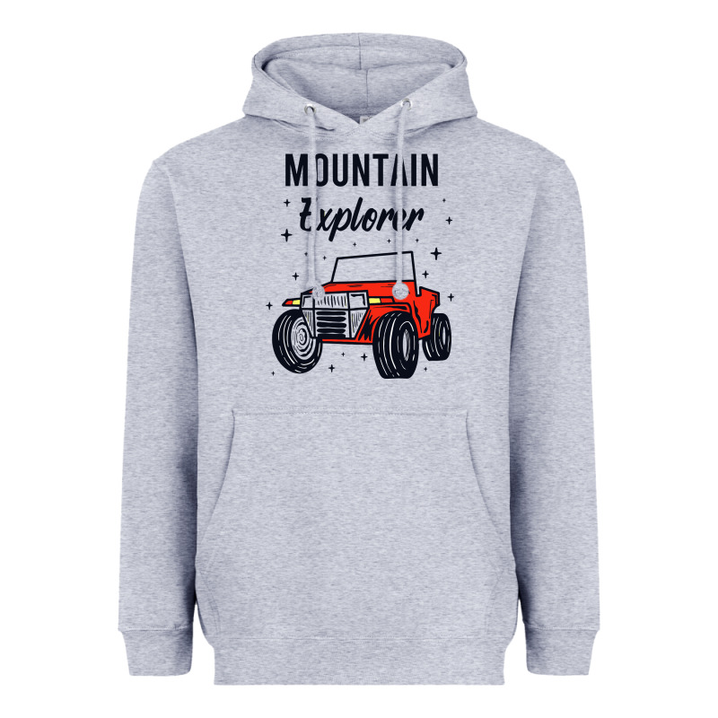 Mountain Explorer Heavyweight Hoodie by linhVisuals | Teevron