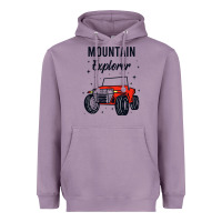 Lavender mountain explorer Heavyweight Hoodie - linhVisuals