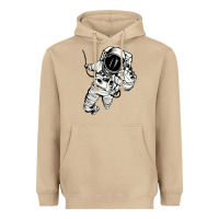 Mushroom astronaut in the space Heavyweight Hoodie - linhVisuals