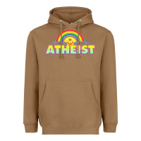 Toasted Coconut atheist2 Heavyweight Hoodie - linhVisuals