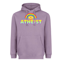 Lavender atheist2 Heavyweight Hoodie - linhVisuals