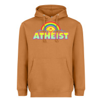 Meerkat atheist2 Heavyweight Hoodie - linhVisuals