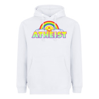 White atheist2 Heavyweight Hoodie - linhVisuals