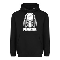 Black predator Heavyweight Hoodie - linhVisuals