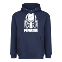Navy predator Heavyweight Hoodie - linhVisuals