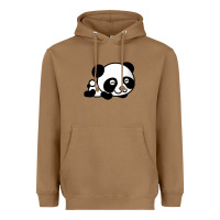 Toasted Coconut baby panda bear Heavyweight Hoodie - linhVisuals