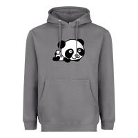 Storm baby panda bear Heavyweight Hoodie - linhVisuals