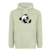 Matcha baby panda bear Heavyweight Hoodie - linhVisuals