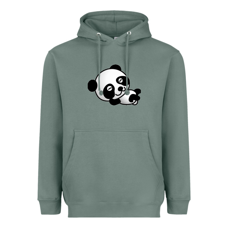 Baby Panda Bear Heavyweight Hoodie by linhVisuals | Teevron