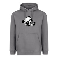 Storm baby panda bear Heavyweight Hoodie - linhVisuals