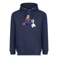 Olaf And  Elsa Heavyweight Hoodie | Teevron