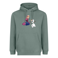 Sage olaf and  elsa Heavyweight Hoodie - linhVisuals