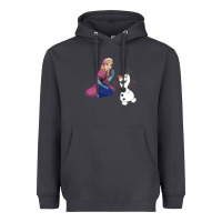 Smoke olaf and  elsa Heavyweight Hoodie - linhVisuals