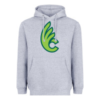 Heather Grey wilmington college quaqers Heavyweight Hoodie - linhVisuals