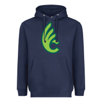 Navy wilmington college quaqers Heavyweight Hoodie - linhVisuals