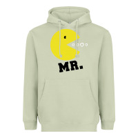 Matcha Mr Pacman Heavyweight Hoodie - linhVisuals