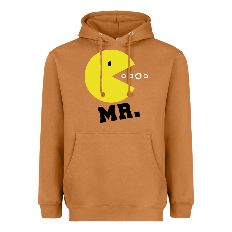 Mr Pacman Heavyweight Hoodie by linhVisuals | Teevron