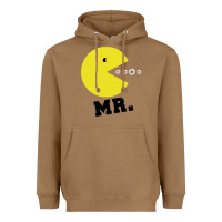 Toasted Coconut Mr Pacman Heavyweight Hoodie - linhVisuals