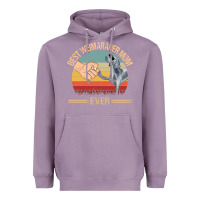 Lavender best weimaraner mom ever mom gift mother's day Heavyweight Hoodie - linhVisuals
