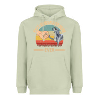 Matcha best weimaraner mom ever mom gift mother's day Heavyweight Hoodie - linhVisuals