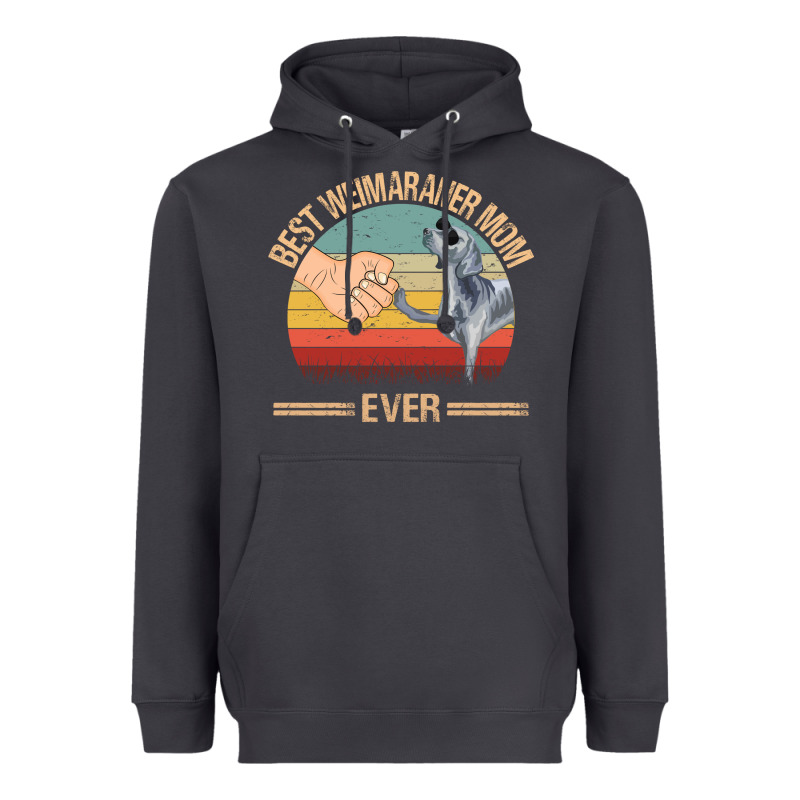 Best Weimaraner Mom Ever Mom Gift Mother's Day Heavyweight Hoodie by linhVisuals | Teevron