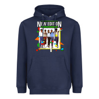 Navy new edition Heavyweight Hoodie - linhVisuals