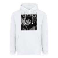 White kate bush vintage Heavyweight Hoodie - linhVisuals