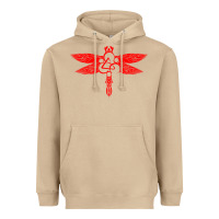 Mushroom coheed and cambria dragonfly Heavyweight Hoodie - linhVisuals