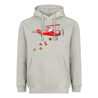 Moon Dust christmas santa claus pilot flying airplane gift tee Heavyweight Hoodie - linhVisuals
