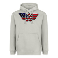 Moon Dust Wonder woman american flag Heavyweight Hoodie - linhVisuals