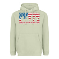 Cowboy Patriotic American Flag 4th Of July Gift Tee Heavyweight Hoodie | Teevron