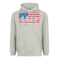 Moon Dust cowboy patriotic american flag 4th of july gift tee Heavyweight Hoodie - linhVisuals