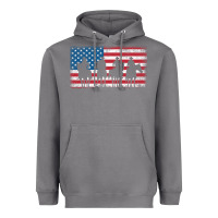 Storm cowboy patriotic american flag 4th of july gift tee Heavyweight Hoodie - linhVisuals