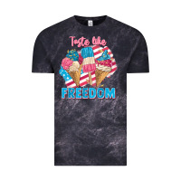 Cloud Black taste like freedom 4th of july Vintage Tee - FaDigitalArtStudio