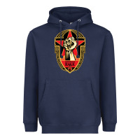 Navy prophets of rage poster Heavyweight Hoodie - linhVisuals