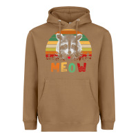 Toasted Coconut funny vintage raccoon meow raccoon lovers Heavyweight Hoodie - linhVisuals