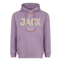 Lavender Genuine Jack Funny Personalized Name Heavyweight Hoodie - linhVisuals